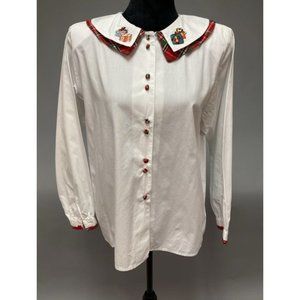 Bechamel, Christmas blouse, size 12